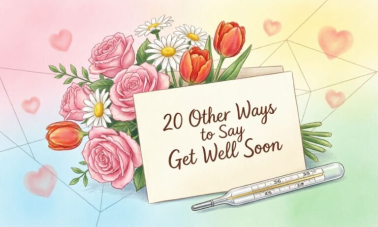 20 Other Ways to Say "Get Well Soon" (With Examples)