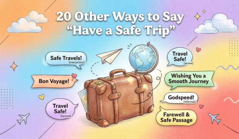 20 Other Ways to Say "Have a Safe Trip" (With Examples)