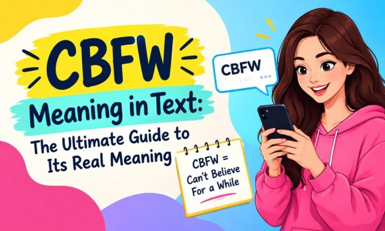CBFW Meaning in Text The Ultimate Guide to Its Real Meaning